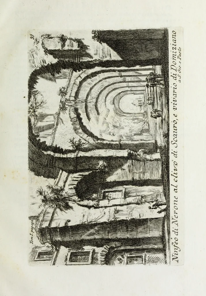 An illustration from Accurata e succinta descrizione topografica delle antichità di Roma, 1763, leaf 304