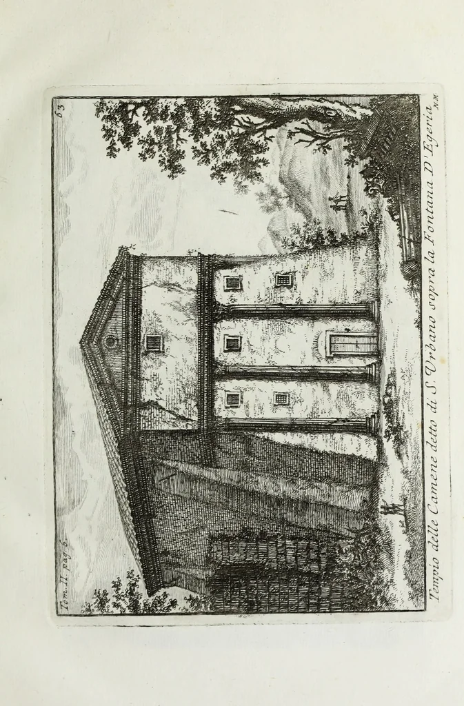 An illustration from Accurata e succinta descrizione topografica delle antichità di Roma, 1763, leaf 328