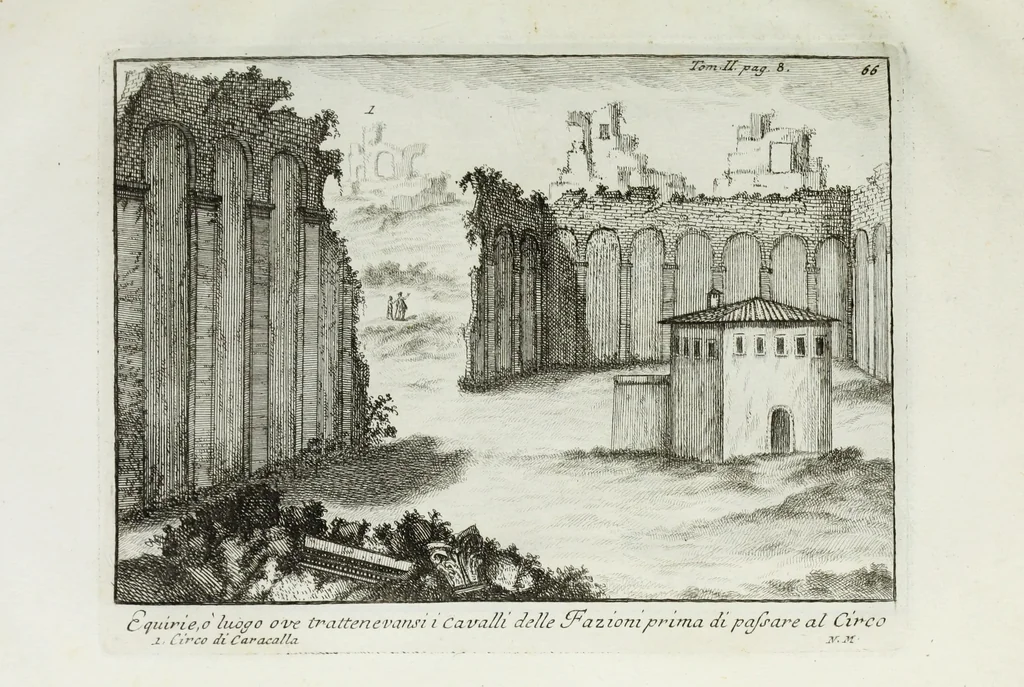 An illustration from Accurata e succinta descrizione topografica delle antichità di Roma, 1763, leaf 336