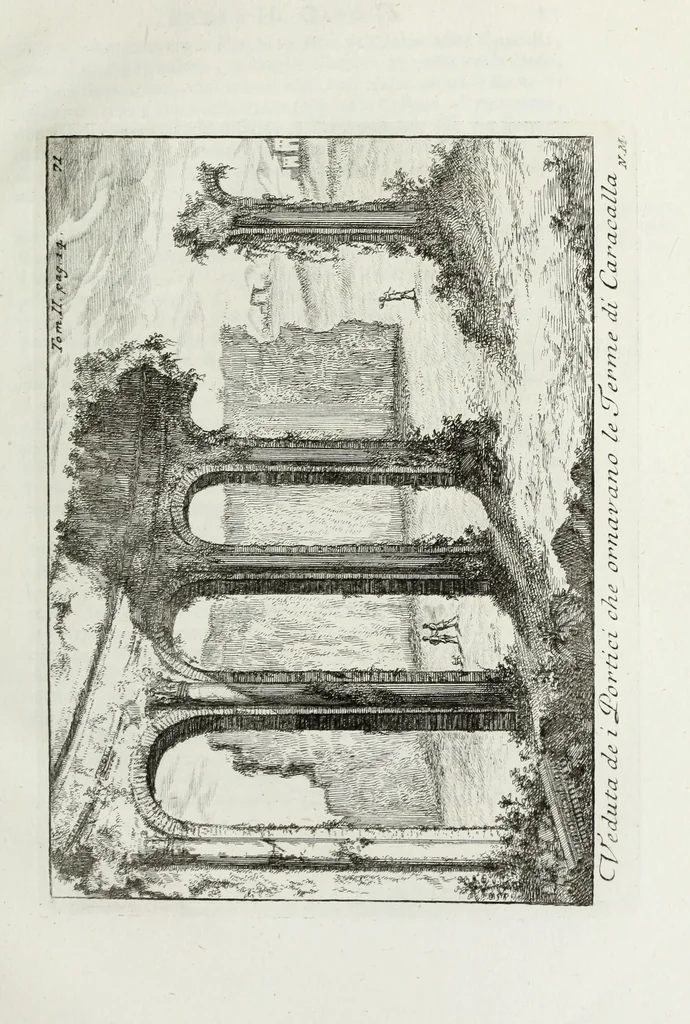 An illustration from Accurata e succinta descrizione topografica delle antichità di Roma, 1763, leaf 352