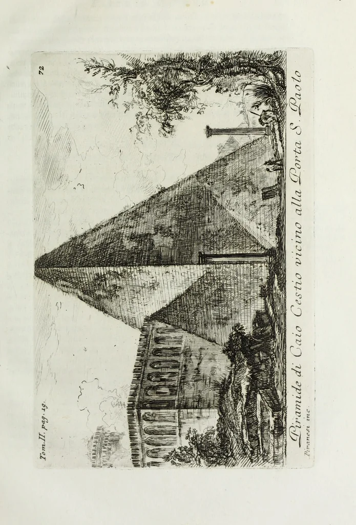 An illustration from Accurata e succinta descrizione topografica delle antichità di Roma, 1763, leaf 358