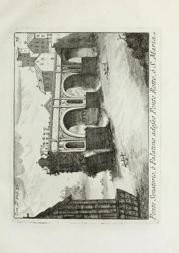 An illustration from Accurata e succinta descrizione topografica delle antichità di Roma, 1763, leaf 380