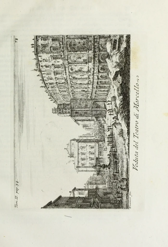 An illustration from Accurata e succinta descrizione topografica delle antichità di Roma, 1763, leaf 386