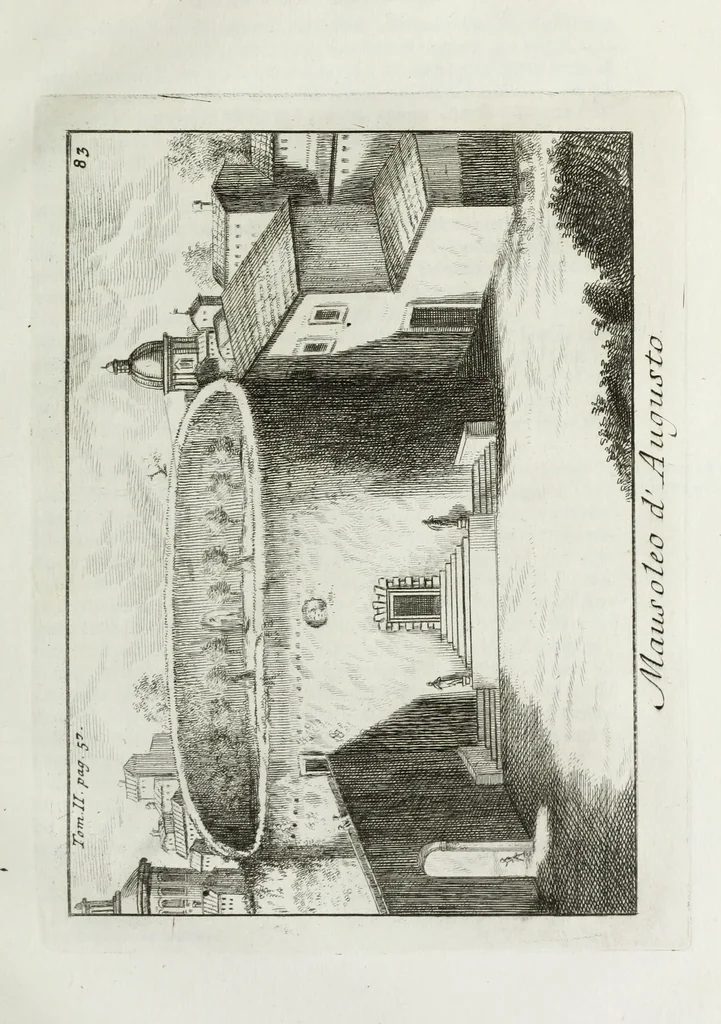 An illustration from Accurata e succinta descrizione topografica delle antichità di Roma, 1763, leaf 418