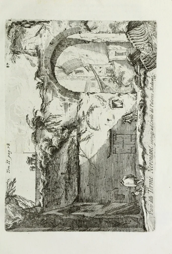 An illustration from Accurata e succinta descrizione topografica delle antichità di Roma, 1763, leaf 448