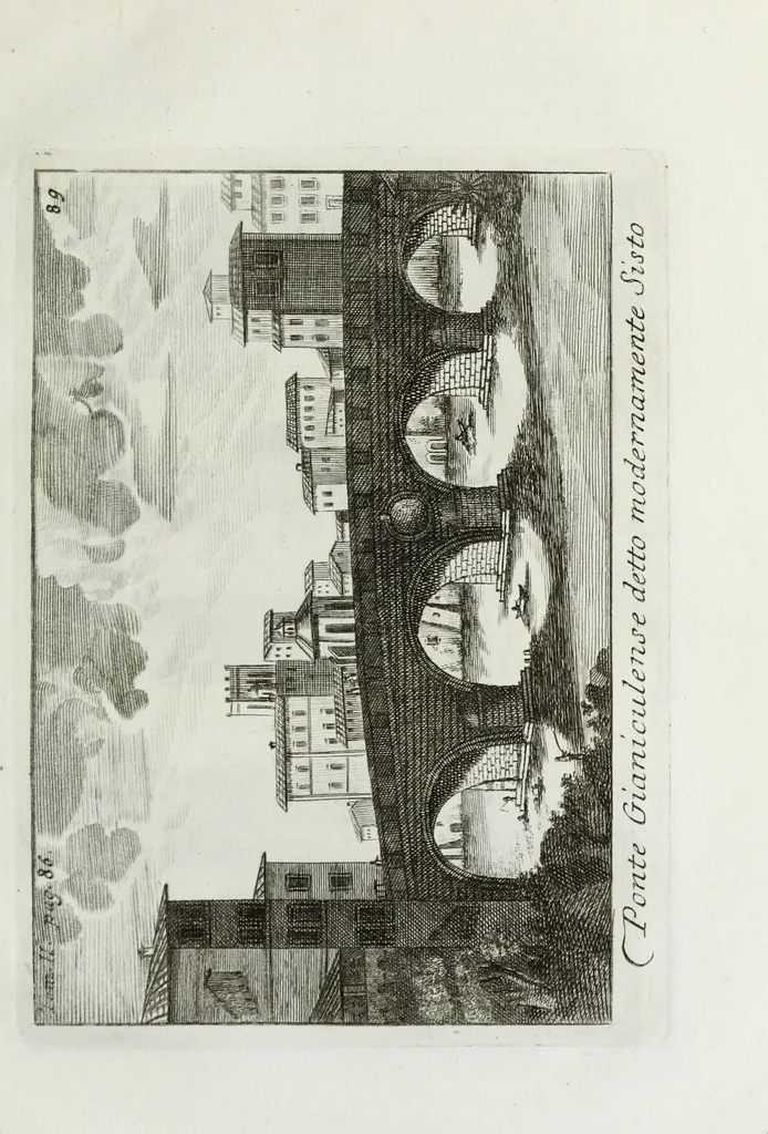An illustration from Accurata e succinta descrizione topografica delle antichità di Roma, 1763, leaf 460