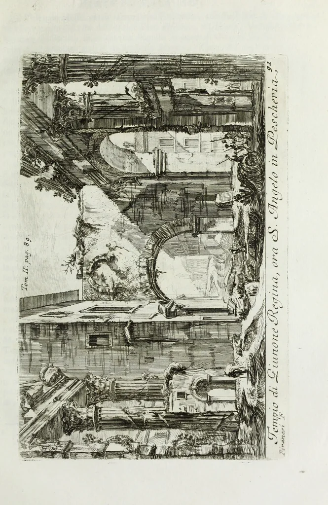 An illustration from Accurata e succinta descrizione topografica delle antichità di Roma, 1763, leaf 466