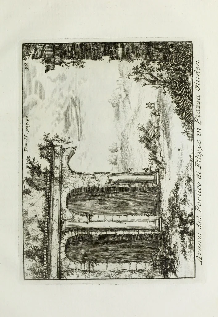 An illustration from Accurata e succinta descrizione topografica delle antichità di Roma, 1763, leaf 470