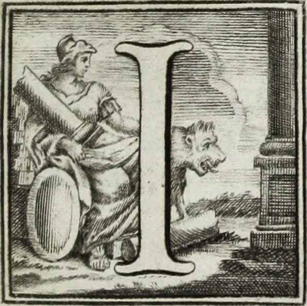 An illustration from Accurata e succinta descrizione topografica delle antichità di Roma, 1763, leaf 48