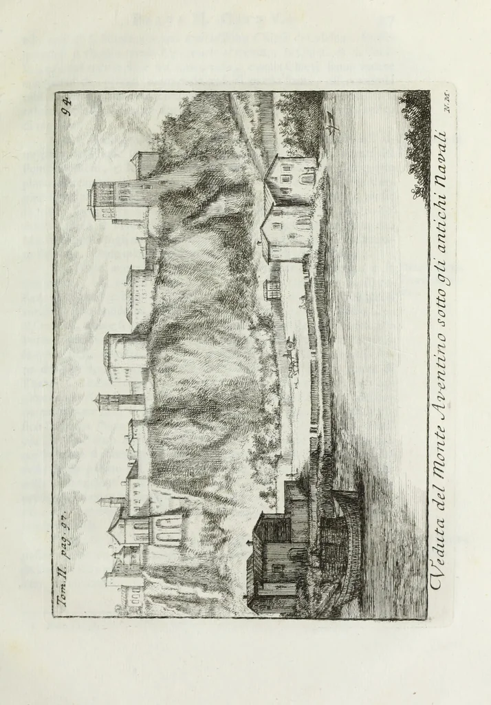 An illustration from Accurata e succinta descrizione topografica delle antichità di Roma, 1763, leaf 480