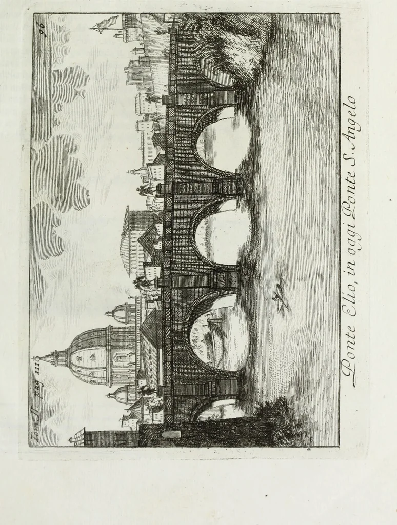 An illustration from Accurata e succinta descrizione topografica delle antichità di Roma, 1763, leaf 498