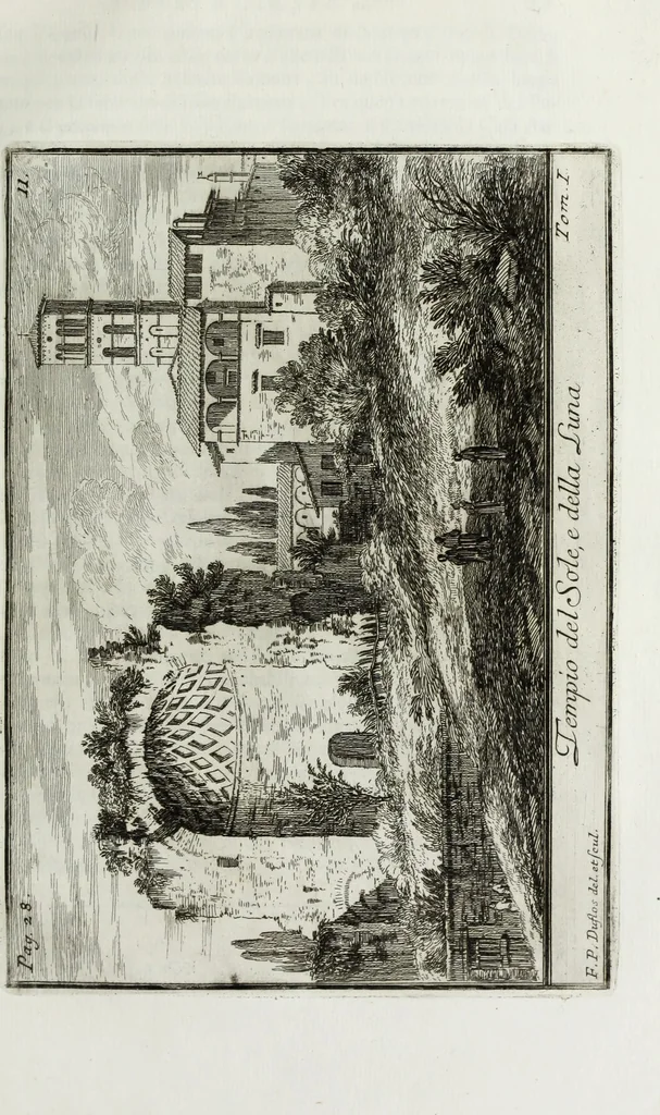 An illustration from Accurata e succinta descrizione topografica delle antichità di Roma, 1763, leaf 94