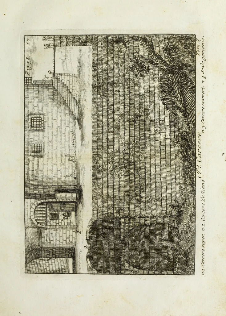 An illustration from Accurata e succinta descrizione topografica delle antichità di Roma, 1763, leaf 130