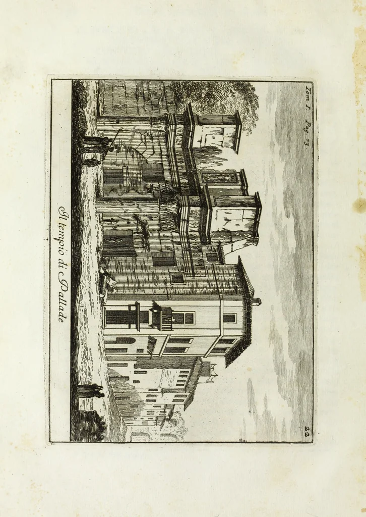 An illustration from Accurata e succinta descrizione topografica delle antichità di Roma, 1763, leaf 155