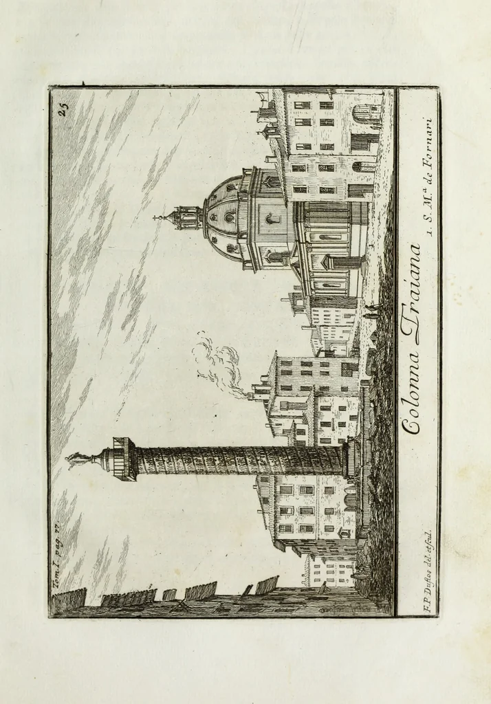 An illustration from Accurata e succinta descrizione topografica delle antichità di Roma, 1763, leaf 164