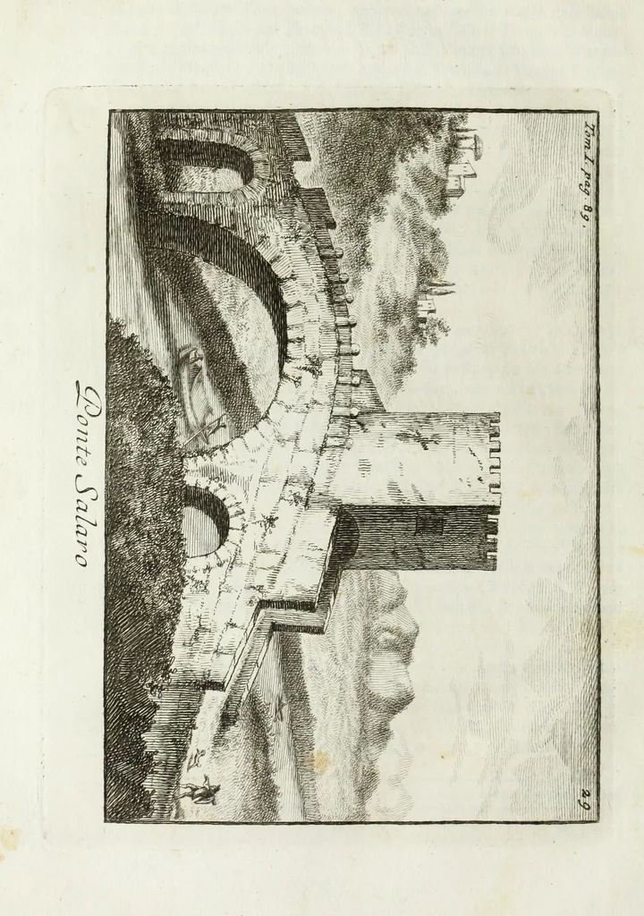 An illustration from Accurata e succinta descrizione topografica delle antichità di Roma, 1763, leaf 185
