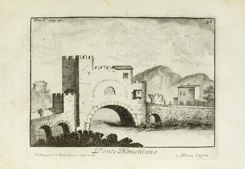 An illustration from Accurata e succinta descrizione topografica delle antichità di Roma, 1763, leaf 189