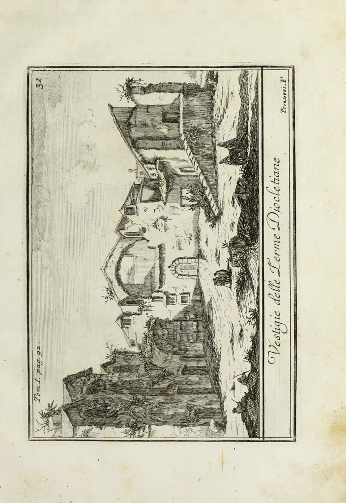 An illustration from Accurata e succinta descrizione topografica delle antichità di Roma, 1763, leaf 192