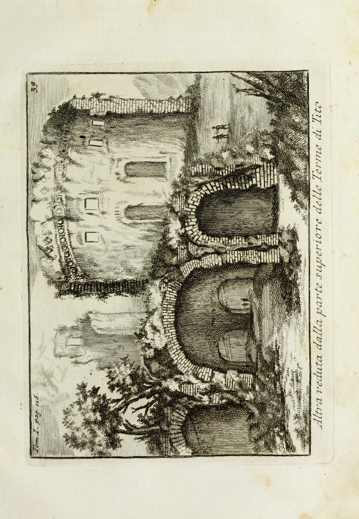 An illustration from Accurata e succinta descrizione topografica delle antichità di Roma, 1763, leaf 232