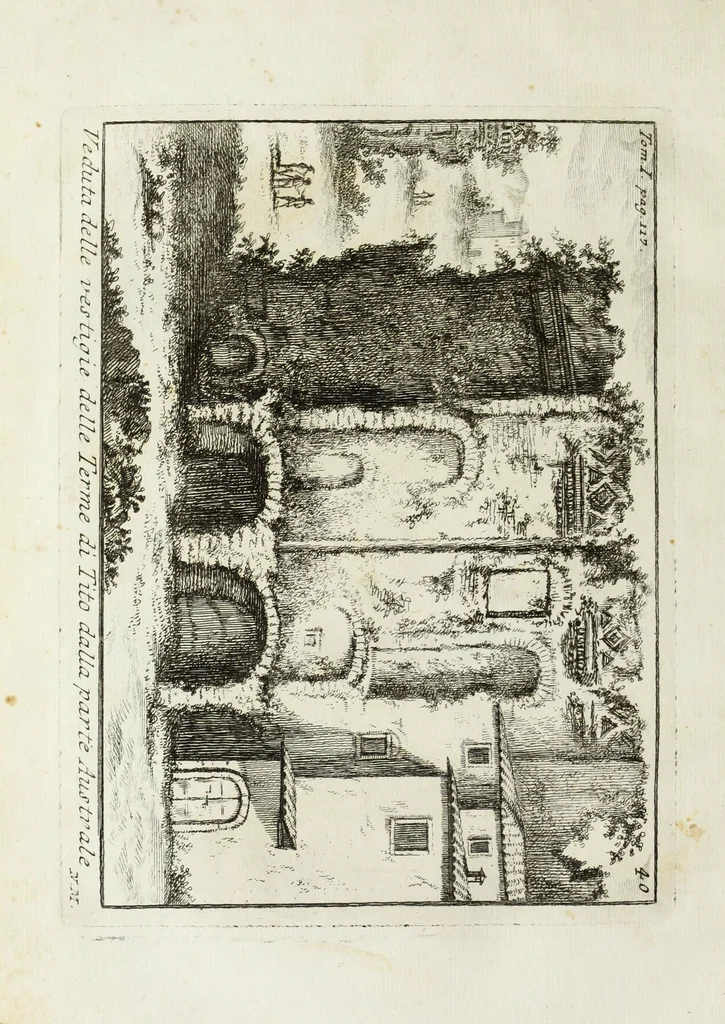 An illustration from Accurata e succinta descrizione topografica delle antichità di Roma, 1763, leaf 235