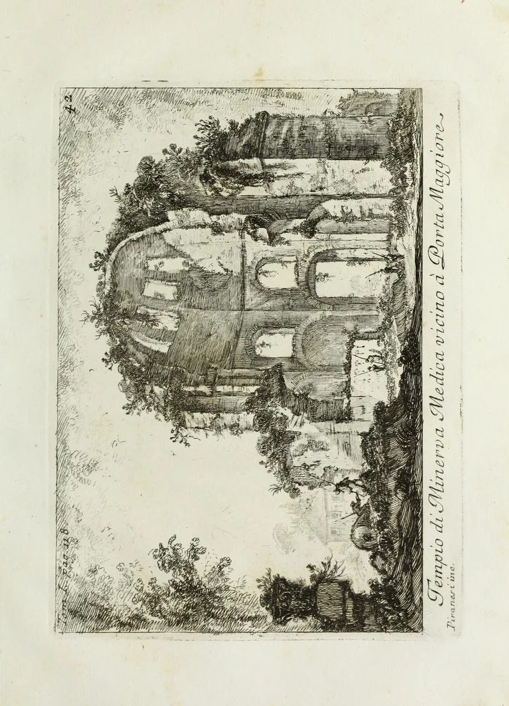An illustration from Accurata e succinta descrizione topografica delle antichità di Roma, 1763, leaf 240