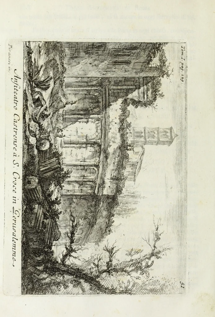 An illustration from Accurata e succinta descrizione topografica delle antichità di Roma, 1763, leaf 269