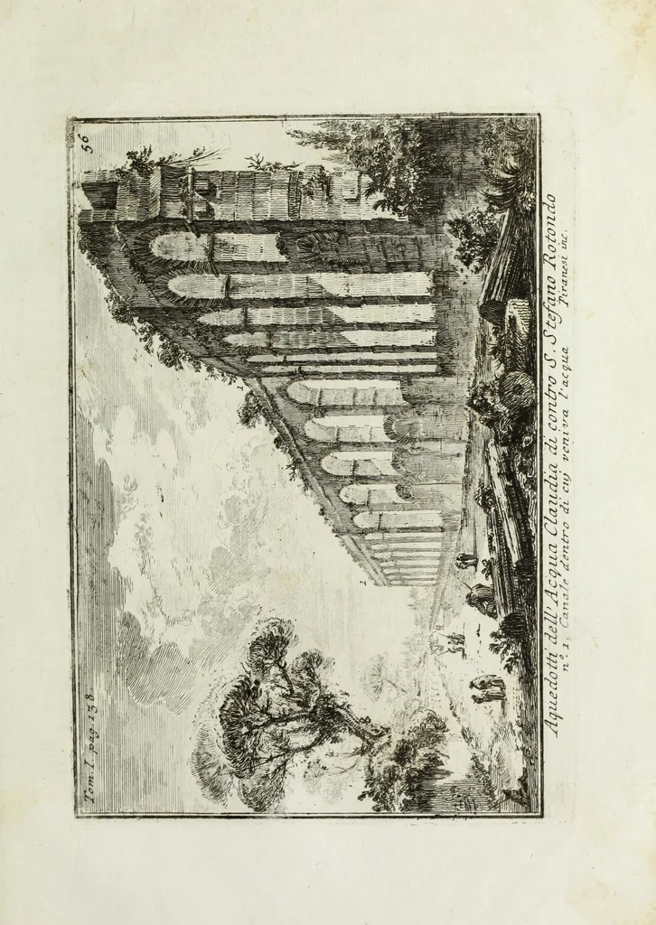 An illustration from Accurata e succinta descrizione topografica delle antichità di Roma, 1763, leaf 288