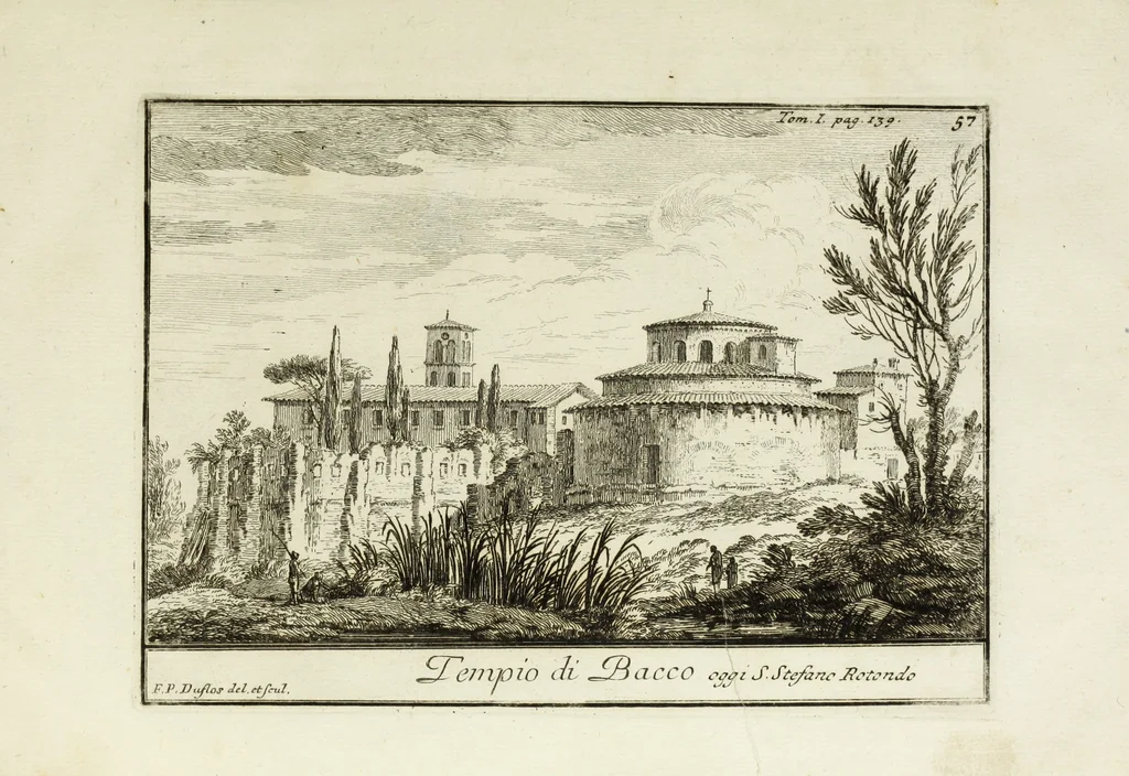 An illustration from Accurata e succinta descrizione topografica delle antichità di Roma, 1763, leaf 291