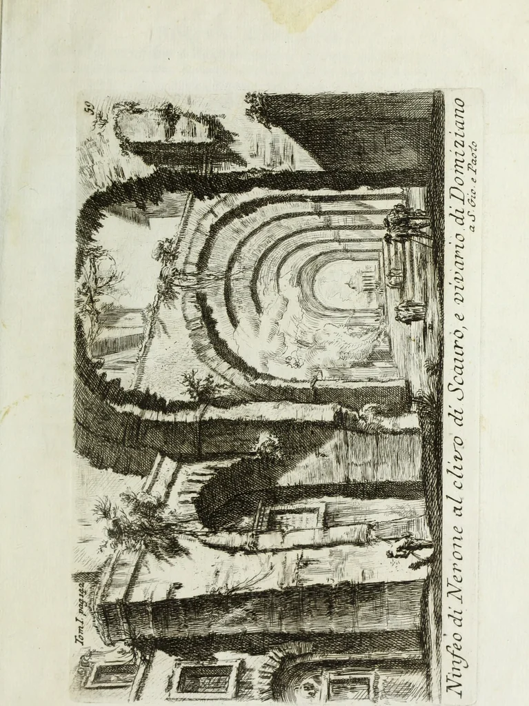 An illustration from Accurata e succinta descrizione topografica delle antichità di Roma, 1763, leaf 298