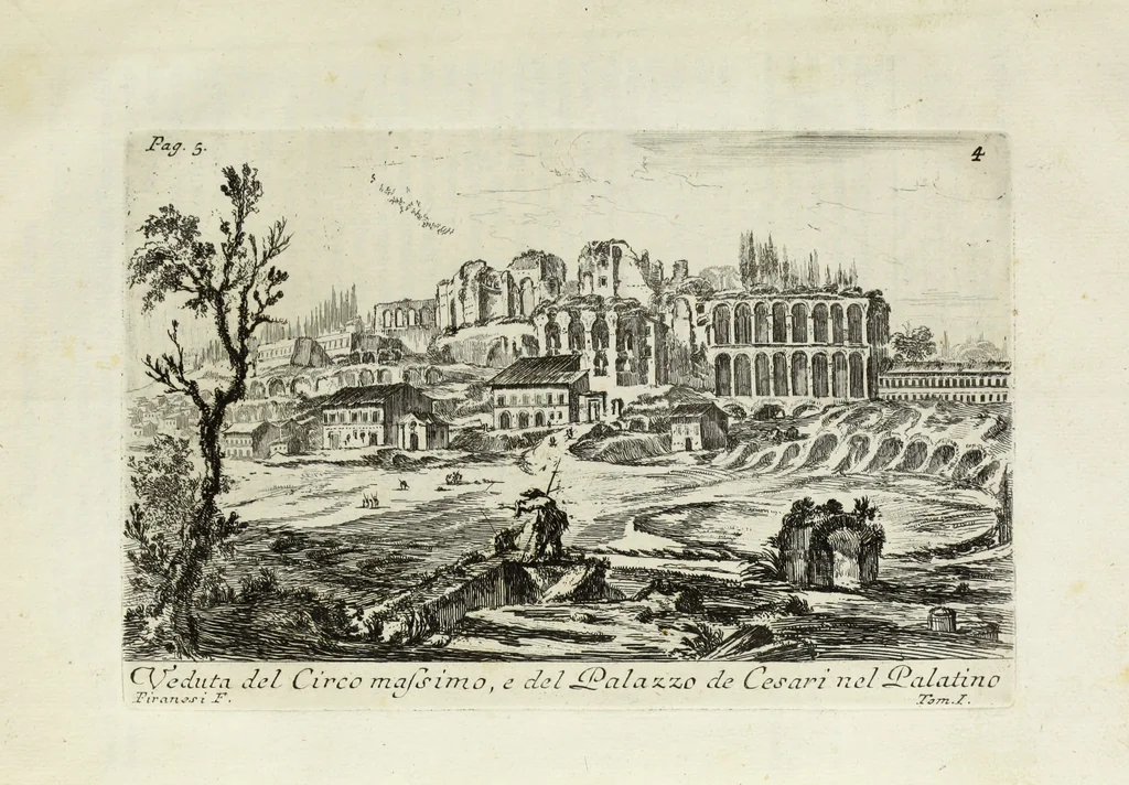 An illustration from Accurata e succinta descrizione topografica delle antichità di Roma, 1763, leaf 43