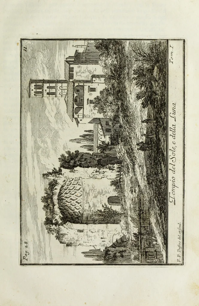 An illustration from Accurata e succinta descrizione topografica delle antichità di Roma, 1763, leaf 88