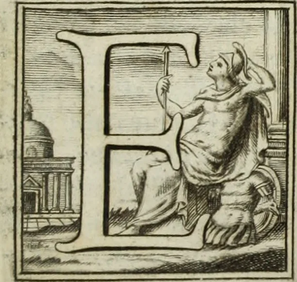 An illustration from Accurata e succinta descrizione topografica delle antichità di Roma, 1763, leaf 14