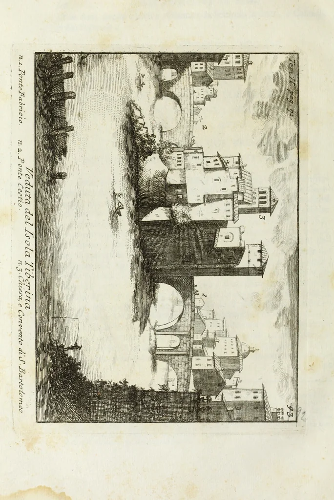 An illustration from Accurata e succinta descrizione topografica delle antichità di Roma, 1763, leaf 167
