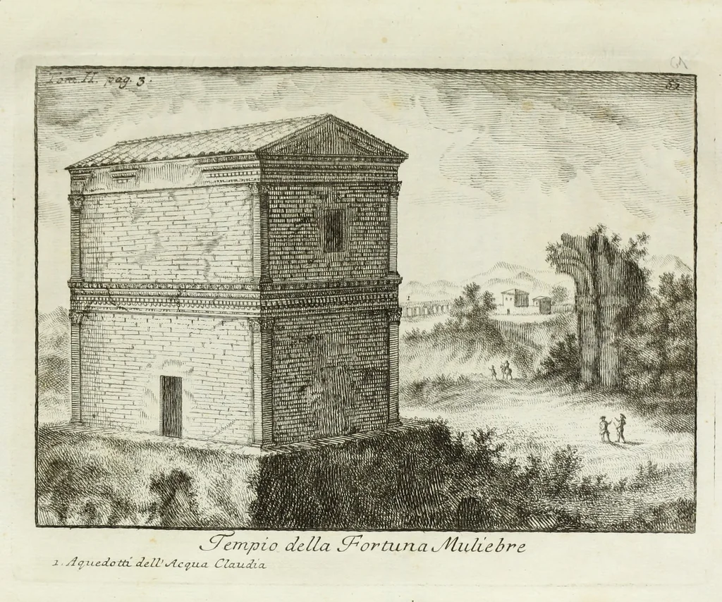 An illustration from Accurata e succinta descrizione topografica delle antichità di Roma, 1763, leaf 17