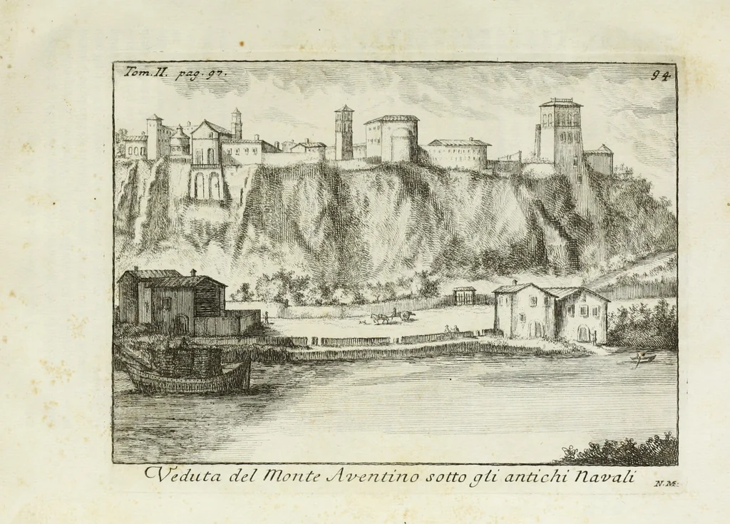 An illustration from Accurata e succinta descrizione topografica delle antichità di Roma, 1763, leaf 177