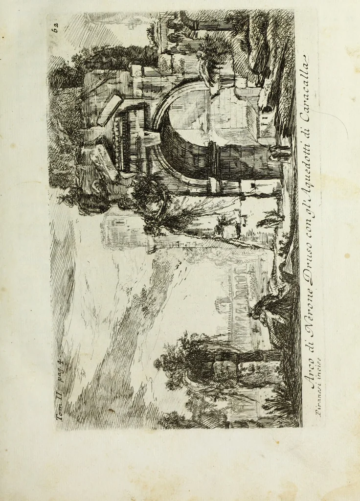 An illustration from Accurata e succinta descrizione topografica delle antichità di Roma, 1763, leaf 20