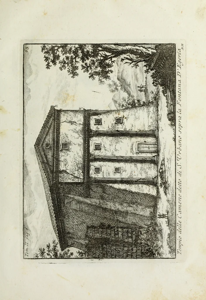 An illustration from Accurata e succinta descrizione topografica delle antichità di Roma, 1763, leaf 24