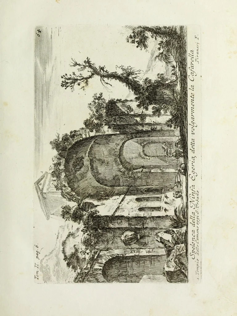 An illustration from Accurata e succinta descrizione topografica delle antichità di Roma, 1763, leaf 26