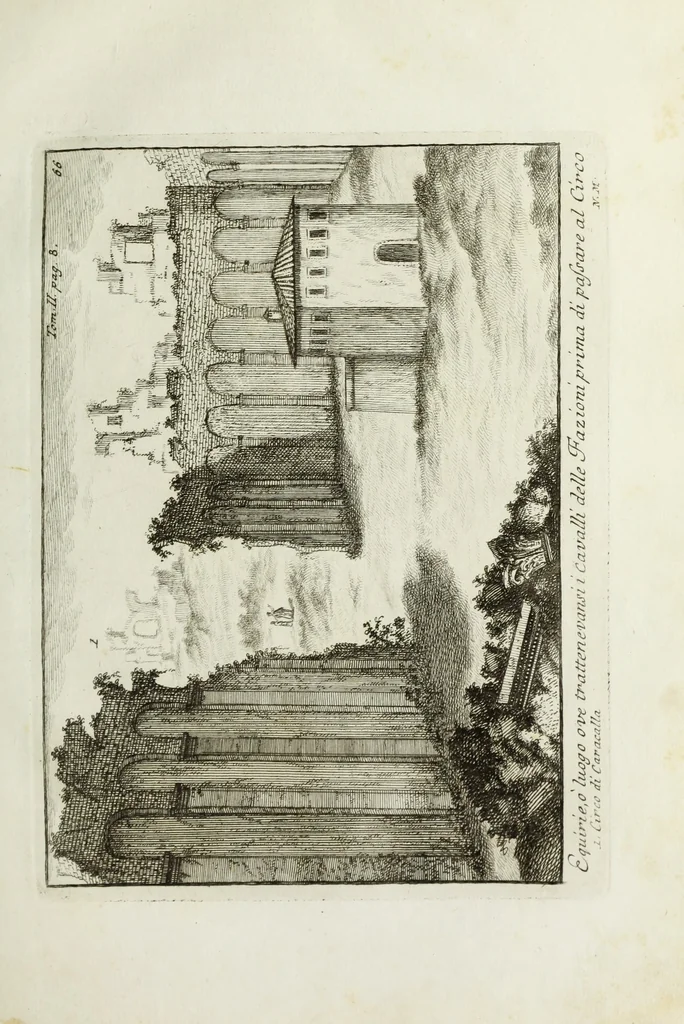 An illustration from Accurata e succinta descrizione topografica delle antichità di Roma, 1763, leaf 32