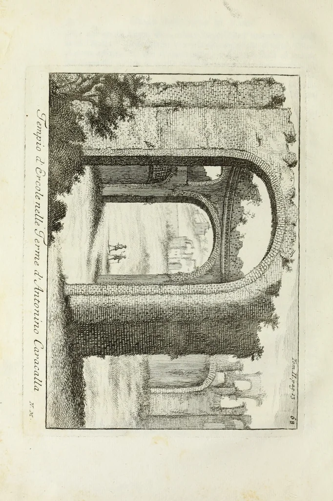 An illustration from Accurata e succinta descrizione topografica delle antichità di Roma, 1763, leaf 41