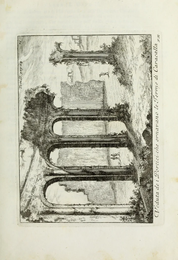 An illustration from Accurata e succinta descrizione topografica delle antichità di Roma, 1763, leaf 48