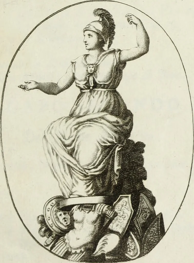An illustration from Accurata e succinta descrizione topografica delle antichità di Roma, 1763, leaf 6