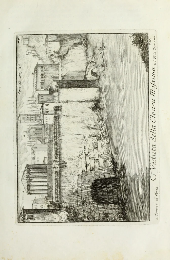 An illustration from Accurata e succinta descrizione topografica delle antichità di Roma, 1763, leaf 78