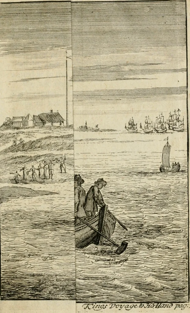 An illustration from An accurate description of the United Netherlands, and of the most considerable parts of Germany, Sweden, & Denmark : containing a succinct account of what is most remarkable in these countries, and necessary instructions for travellers : together with An exact relation of the entertainment of His Most Sacred Majesty King William at The Hague, 1691, leaf 14