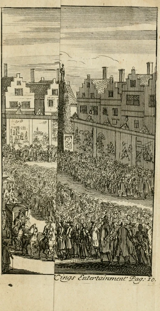 An illustration from An accurate description of the United Netherlands, and of the most considerable parts of Germany, Sweden, & Denmark : containing a succinct account of what is most remarkable in these countries, and necessary instructions for travellers : together with An exact relation of the entertainment of His Most Sacred Majesty King William at The Hague, 1691, leaf 26