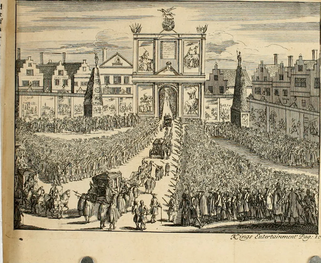 An illustration from An accurate description of the United Netherlands, and of the most considerable parts of Germany, Sweden, & Denmark : containing a succinct account of what is most remarkable in these countries, and necessary instructions for travellers : together with An exact relation of the entertainment of His Most Sacred Majesty King William at The Hague, 1691, leaf 27