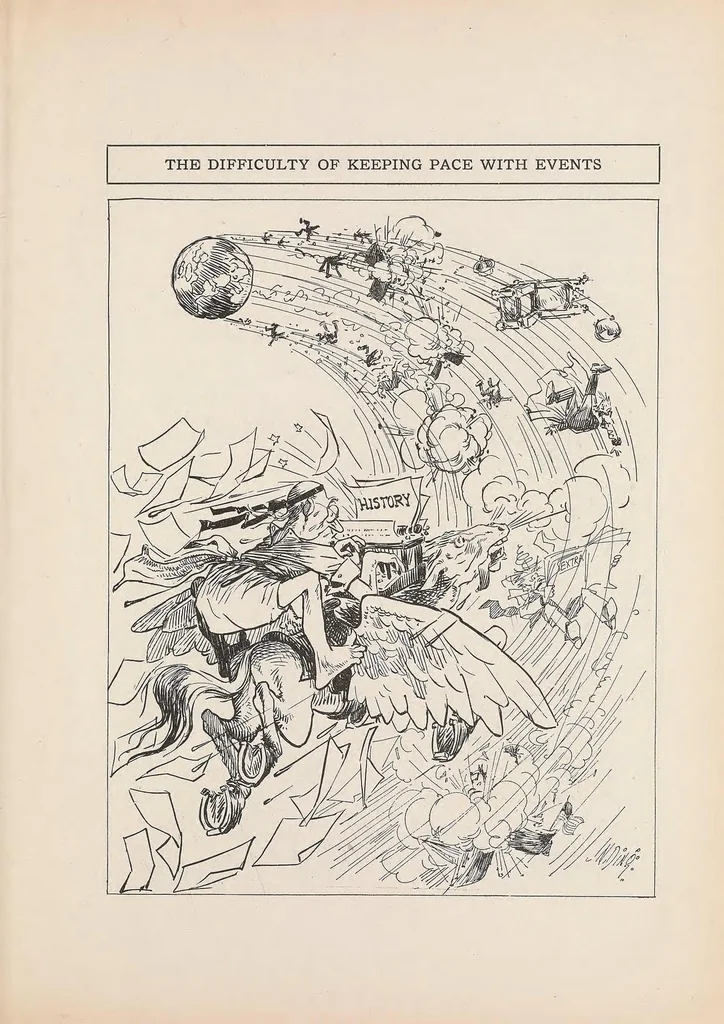 An illustration from Aces and kings : cartoons from the Des Moines Register, 1918, leaf 59