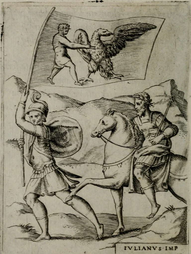 An illustration from Achillis Bocchii Bonon. Symbolicarum quaestionum, de vniuerso genere, quas serio ludebat, libri quinque, 1574, leaf 113