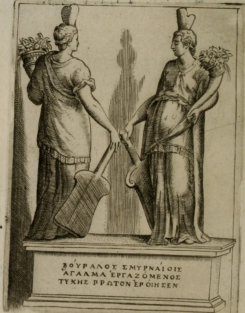 An illustration from Achillis Bocchii Bonon. Symbolicarum quaestionum, de vniuerso genere, quas serio ludebat, libri quinque, 1574, leaf 187