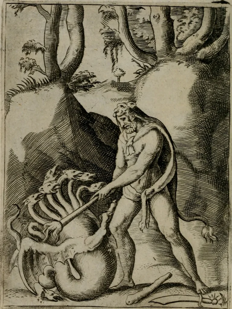 An illustration from Achillis Bocchii Bonon. Symbolicarum quaestionum, de vniuerso genere, quas serio ludebat, libri quinque, 1574, leaf 245